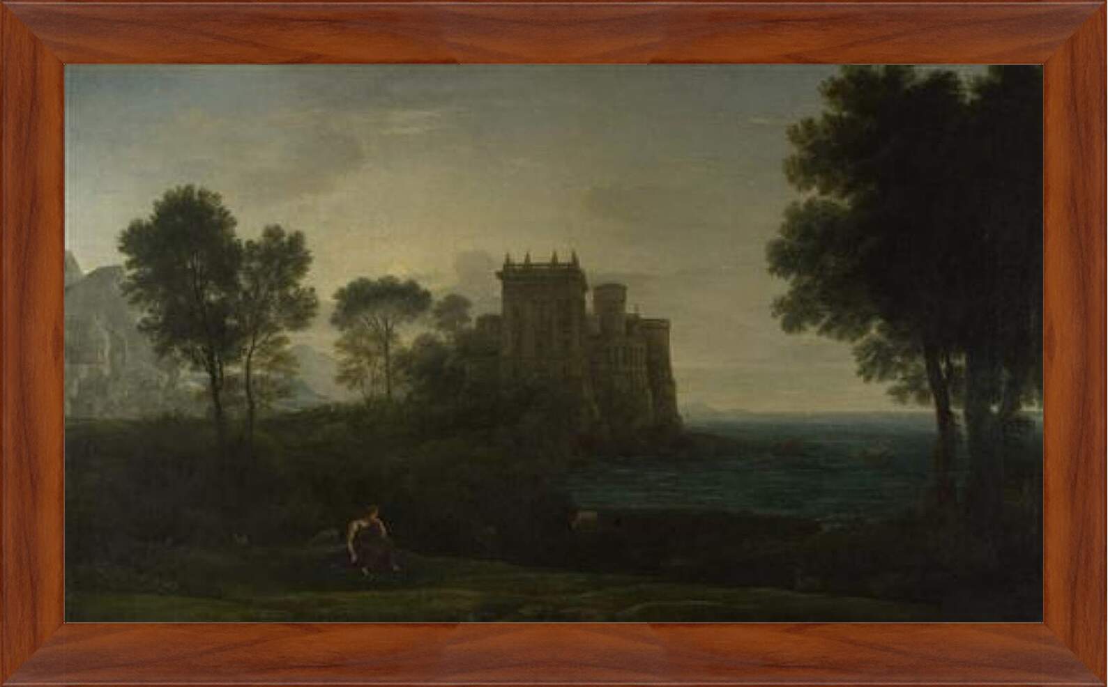 Картина в раме - The Enchanted Castle. Лоррен Клод