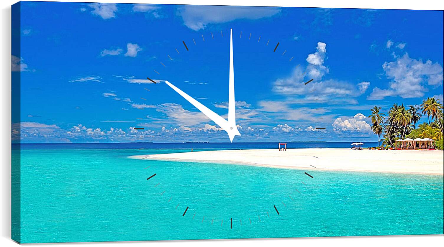 Часы картина - Море и пляж
