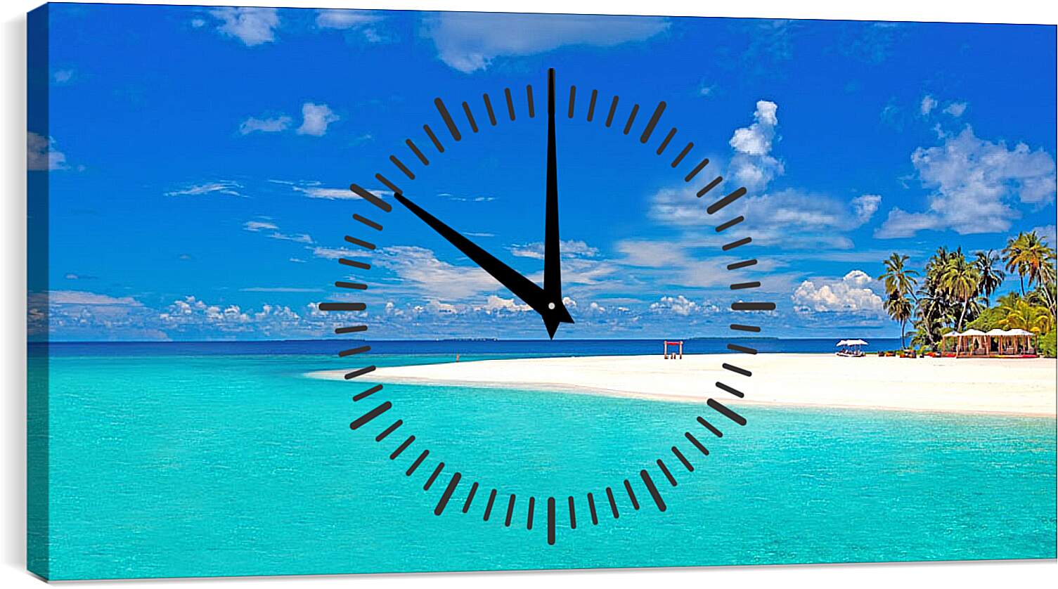 Часы картина - Море и пляж