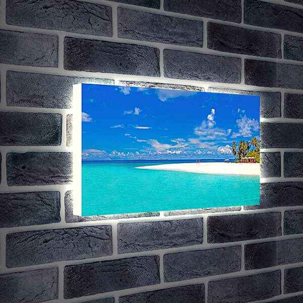 Лайтбокс световая панель - Море и пляж