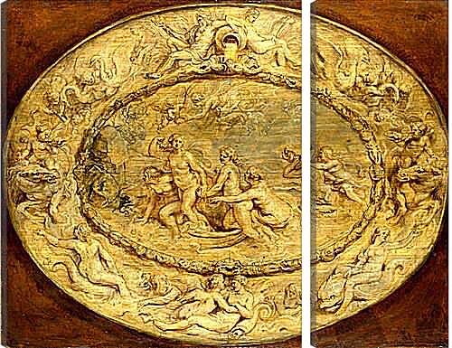 Модульная картина - The Birth of Venus. Питер Пауль Рубенс
