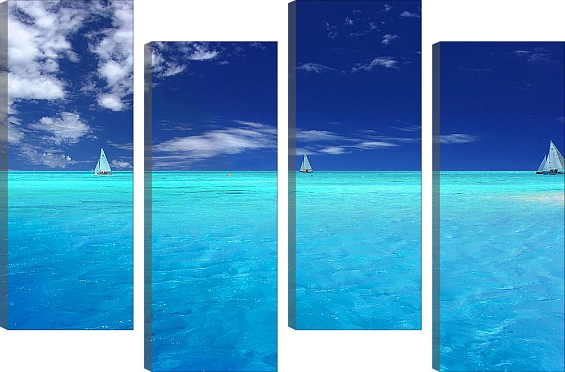 Модульная картина - Небо и море