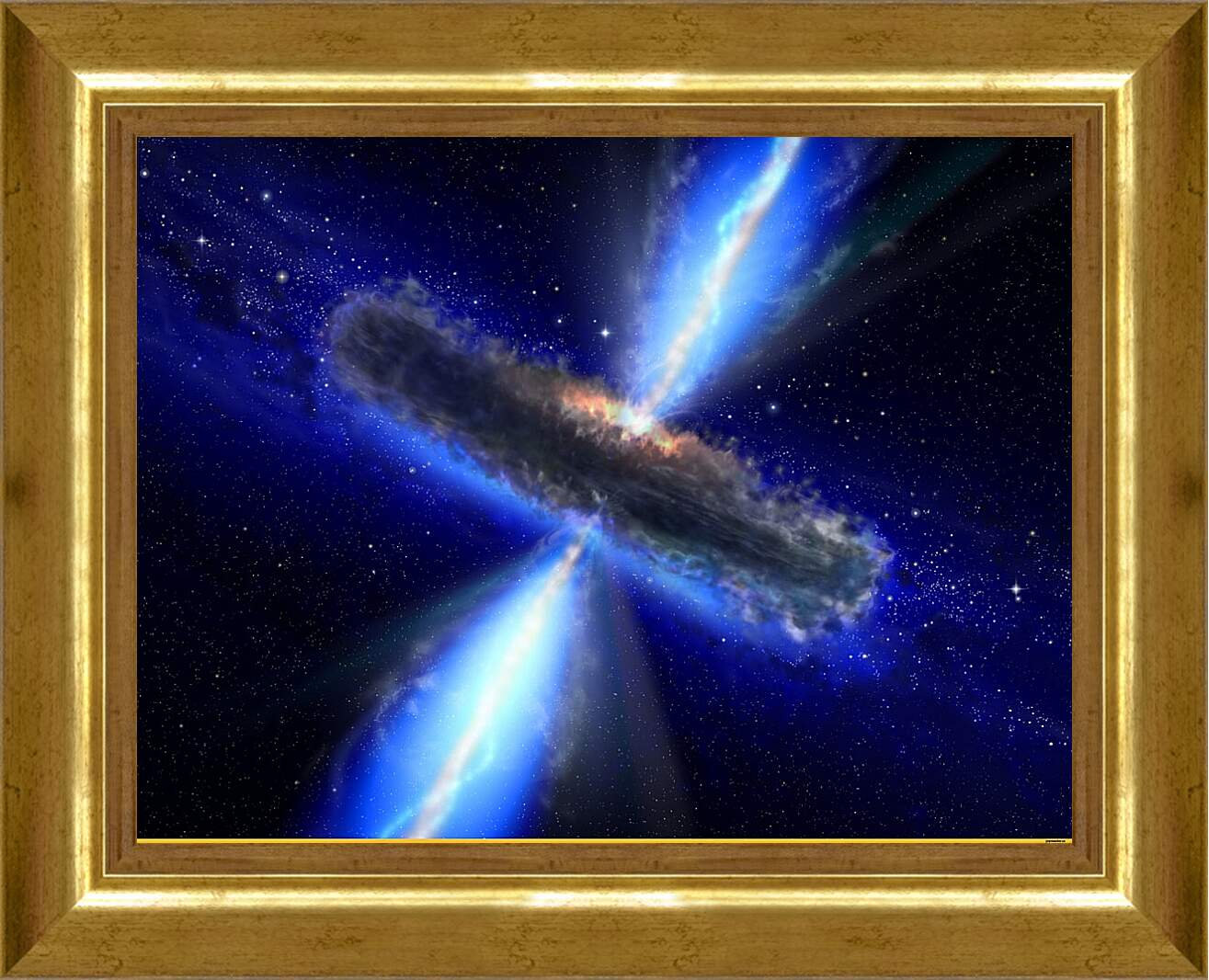 Картина в раме - Рождение сверхновой
