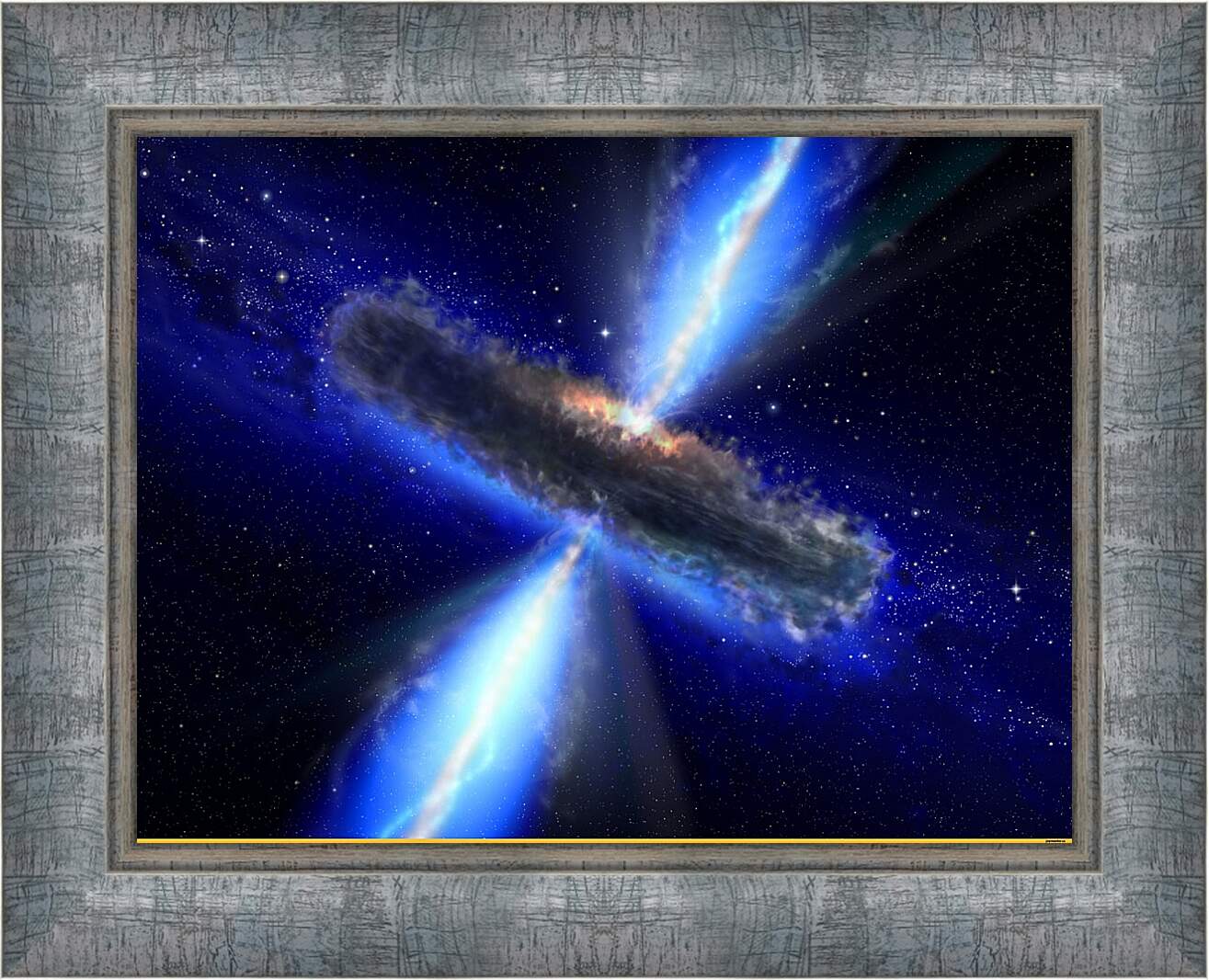 Картина в раме - Рождение сверхновой