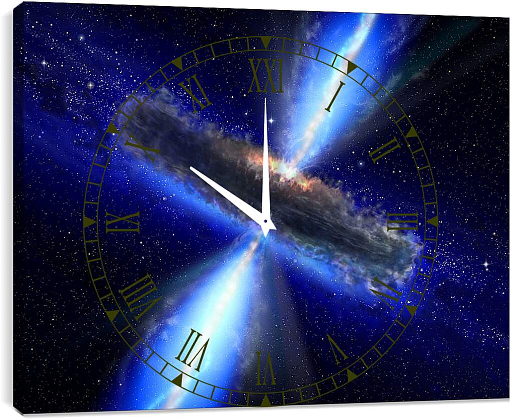 Часы картина - Рождение сверхновой