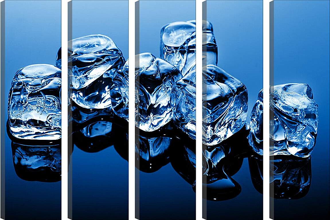 Модульная картина - Кубики льда