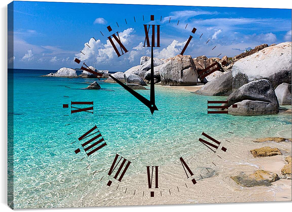 Часы картина - Море