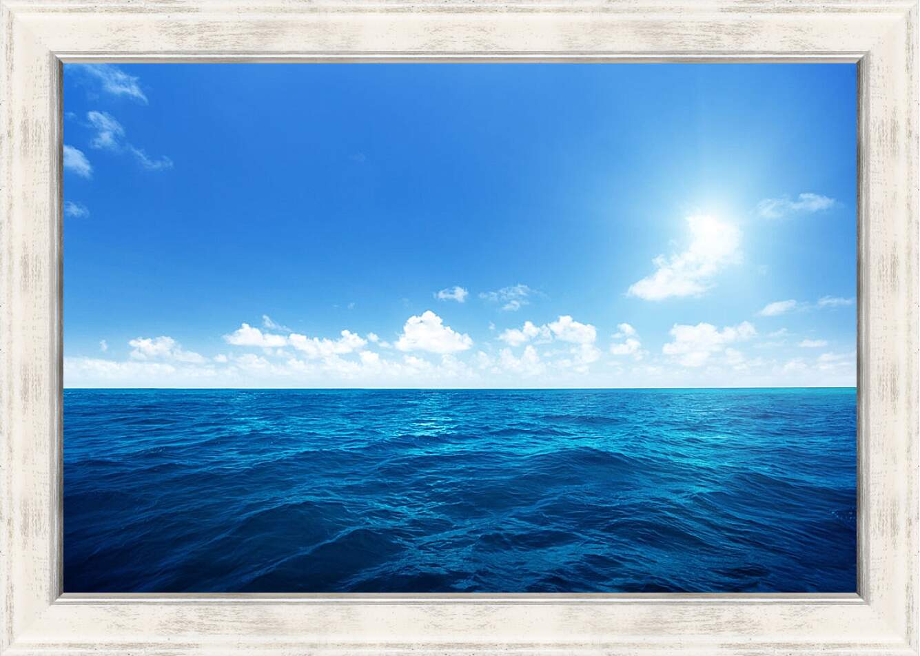 Картина в раме - Море, солнце