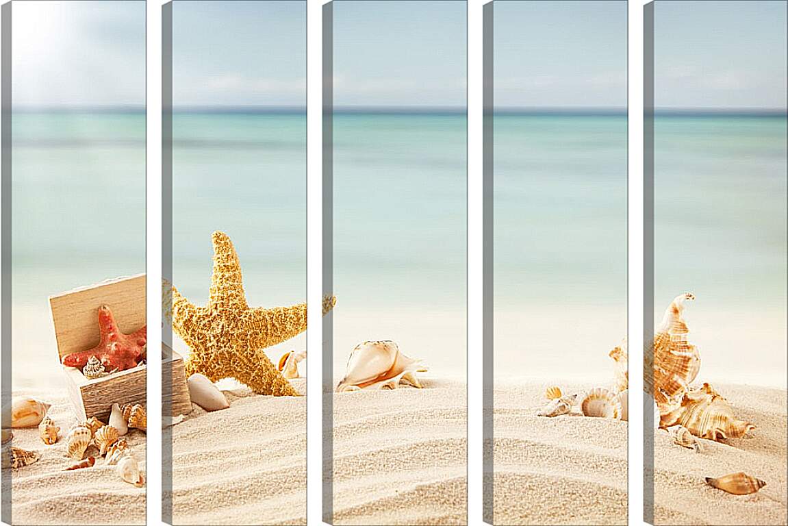 Модульная картина - Море, пляж