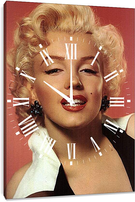 Часы картина - Мерилин Монро (Marilyn Monroe)