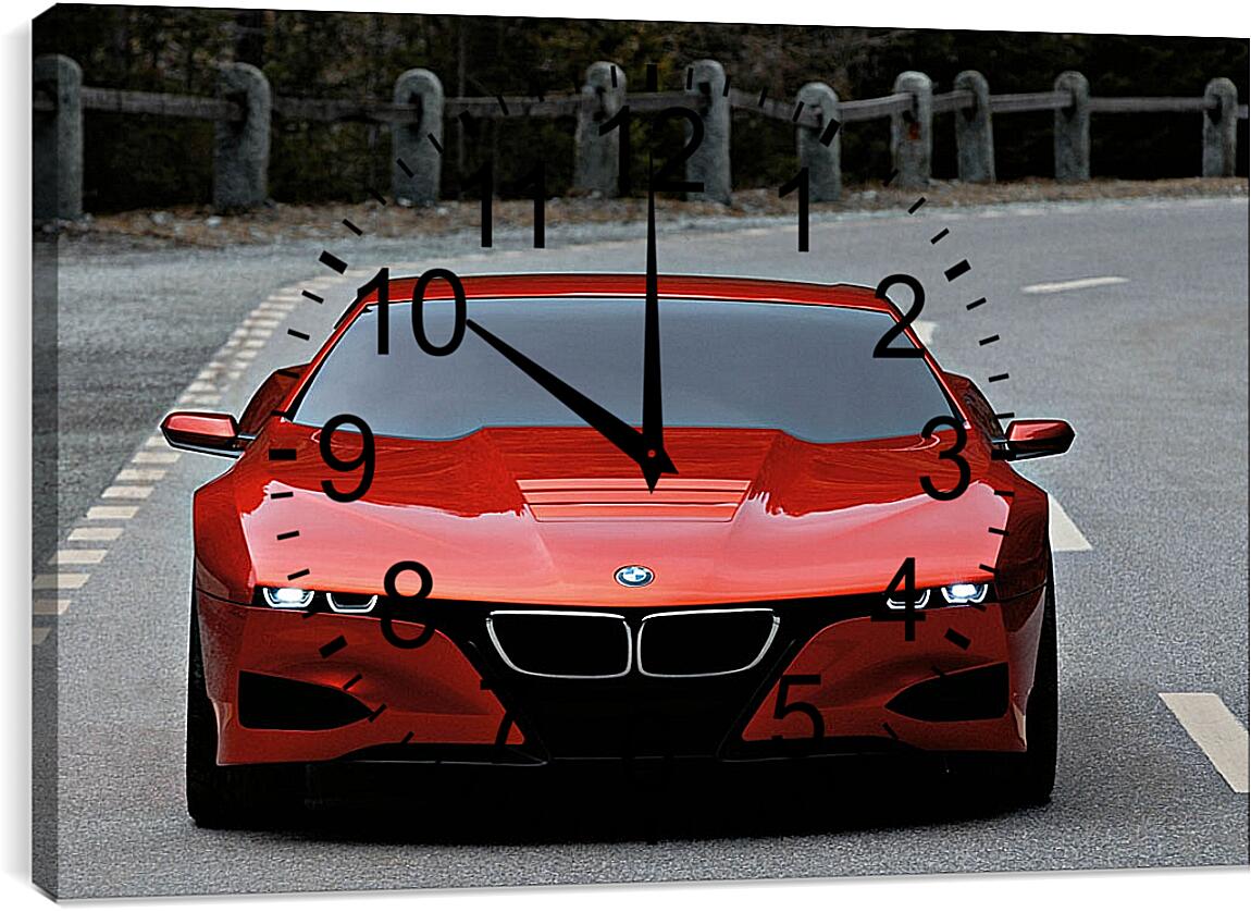 Часы картина - BMW