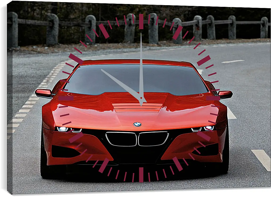 Часы картина - BMW