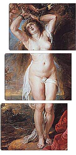Модульная картина - Perseus Freeing Andromeda. Питер Пауль Рубенс