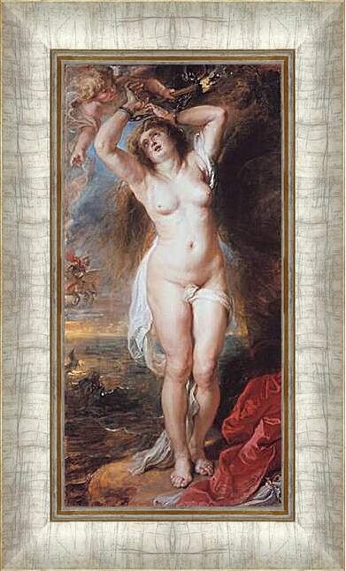 Картина в раме - Perseus Freeing Andromeda. Питер Пауль Рубенс