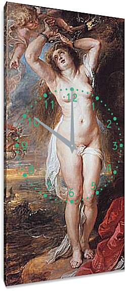 Часы картина - Perseus Freeing Andromeda. Питер Пауль Рубенс