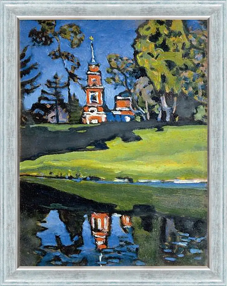 Картина в раме - Ахтырка. Кандинский Василий