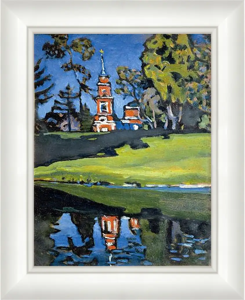 Картина в раме - Ахтырка. Кандинский Василий
