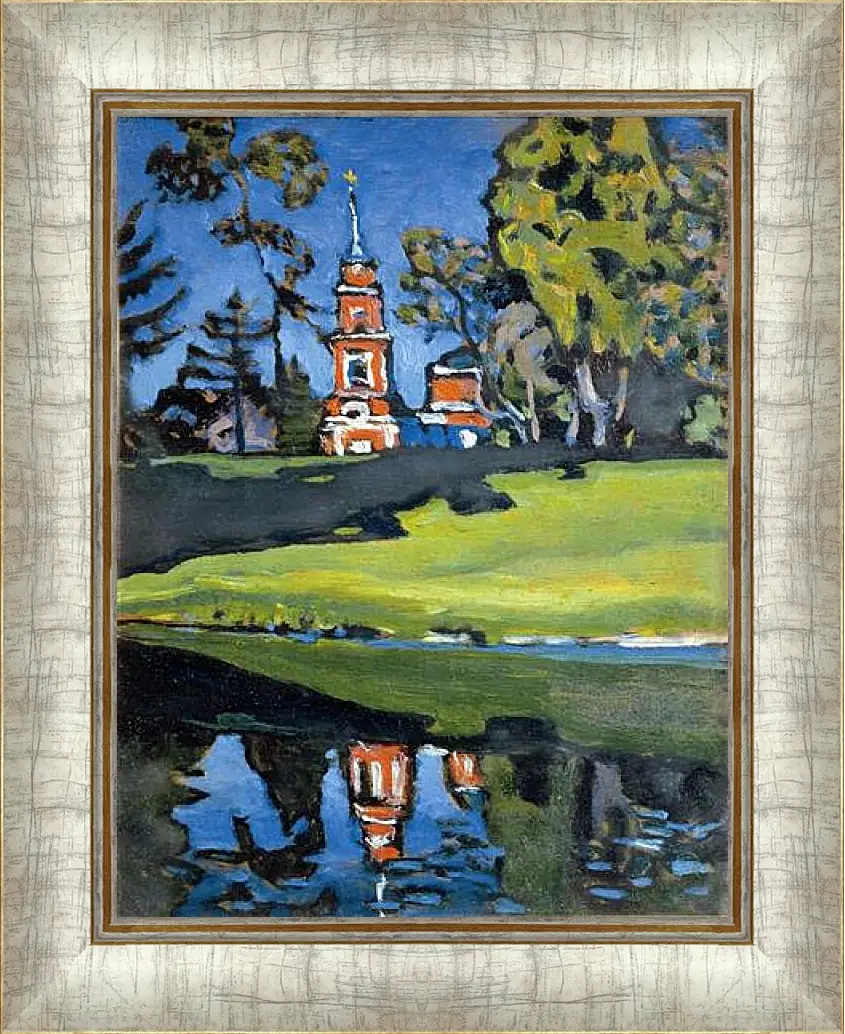 Картина в раме - Ахтырка. Кандинский Василий