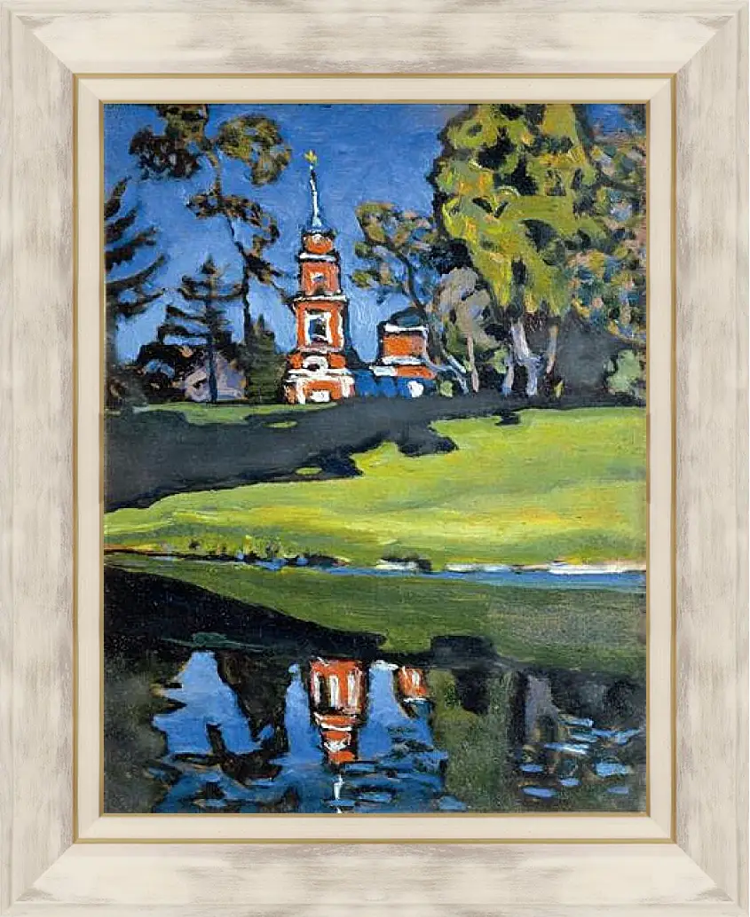 Картина в раме - Ахтырка. Кандинский Василий
