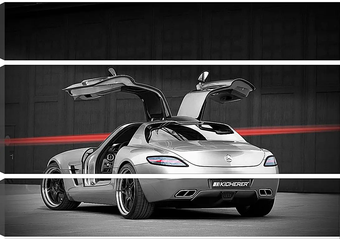 Модульная картина - Mercedes SLS AMG