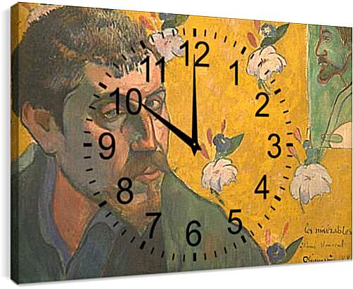 Часы картина - Vincent van Gogh. Поль Гоген