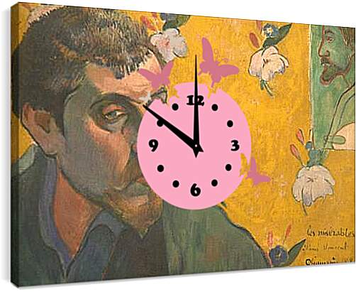 Часы картина - Vincent van Gogh. Поль Гоген