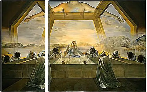 Модульная картина - The Sacrament of the Last Supper. (Тайная вечеря) Сальвадор Дали