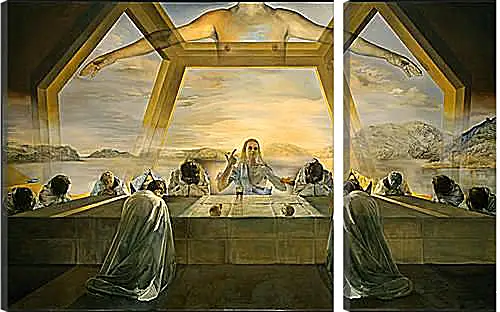 Модульная картина - The Sacrament of the Last Supper. (Тайная вечеря) Сальвадор Дали