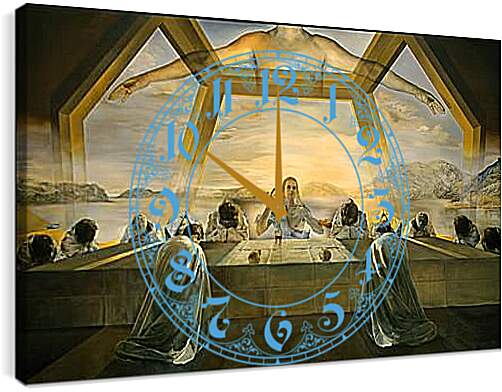 Часы картина - The Sacrament of the Last Supper. (Тайная вечеря) Сальвадор Дали