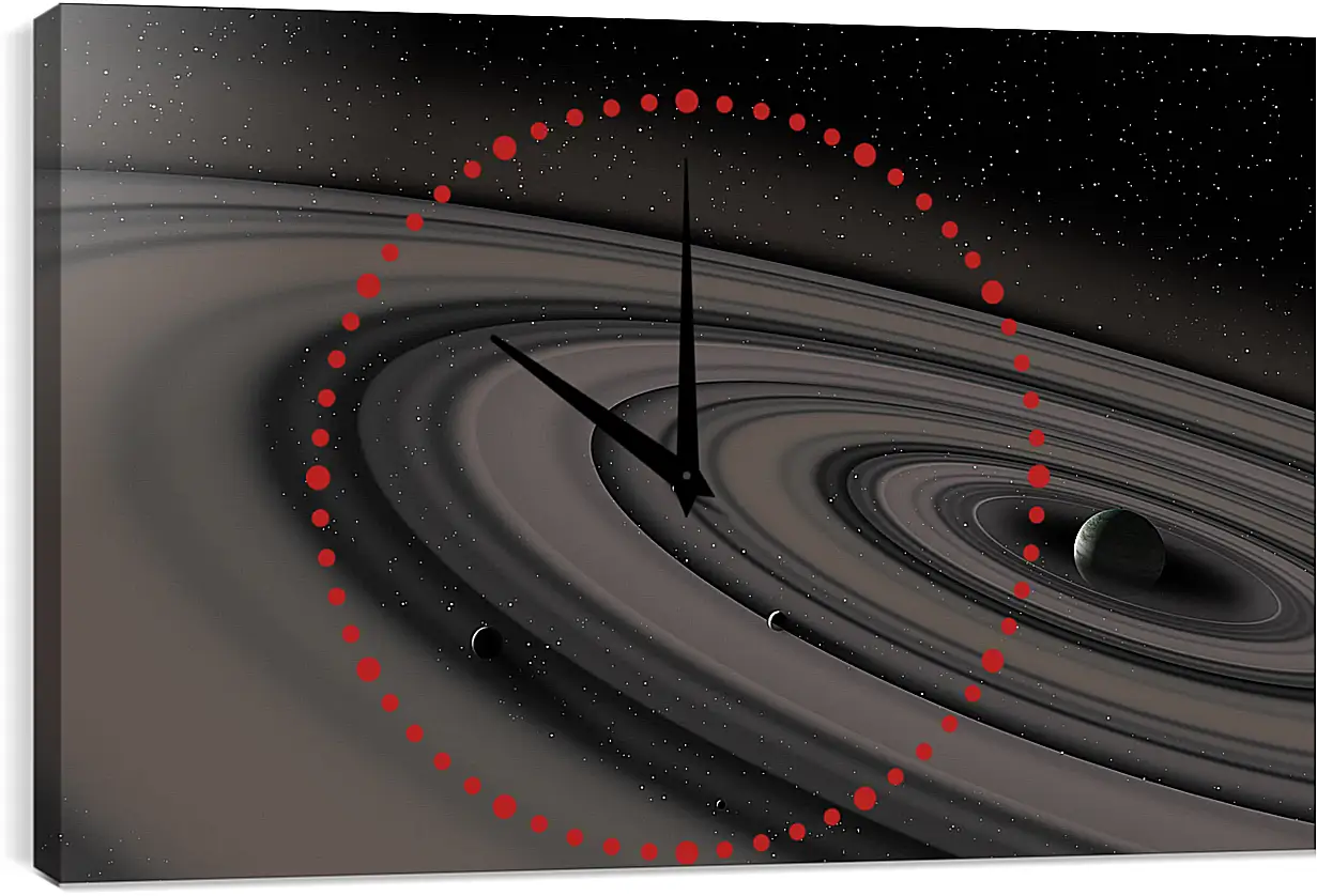 Часы картина - Космос