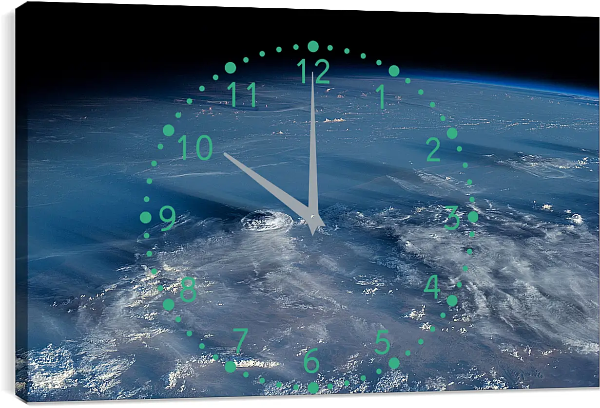 Часы картина - Космос