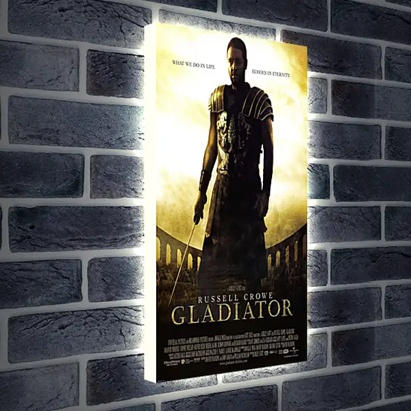 Лайтбокс световая панель - Gladiator