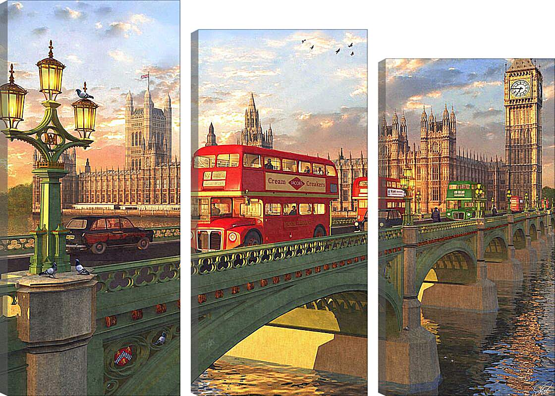 Модульная картина - Лондонский мост