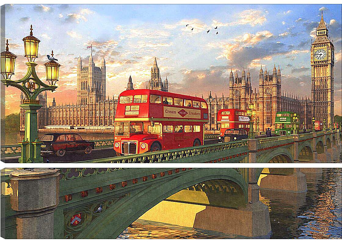 Модульная картина - Лондонский мост