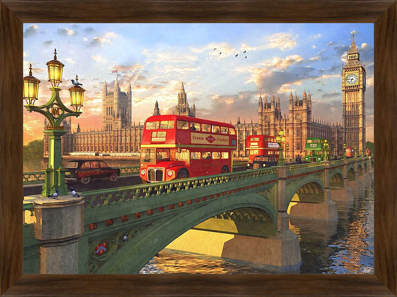 Картина в раме - Лондонский мост