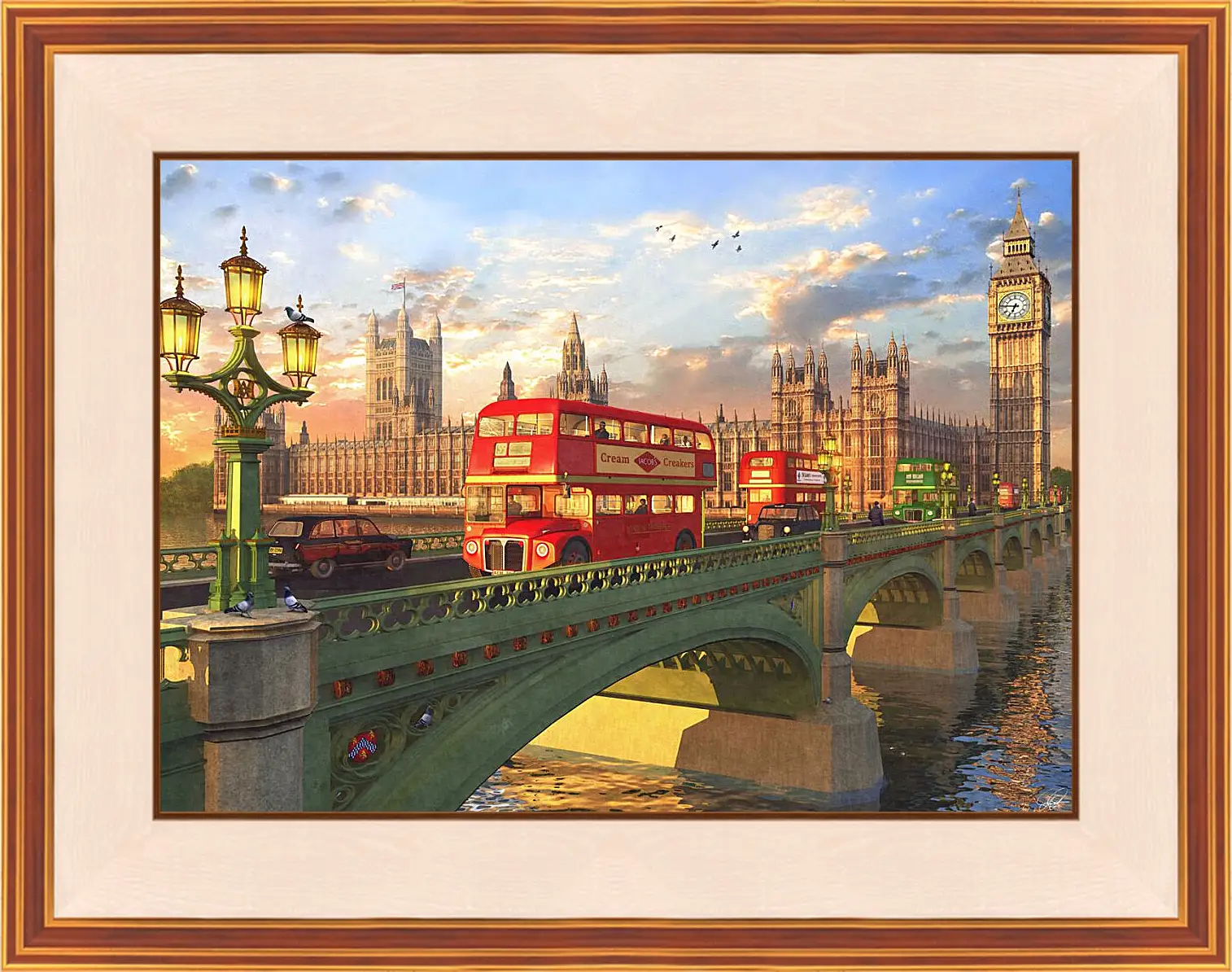 Картина в раме - Лондонский мост
