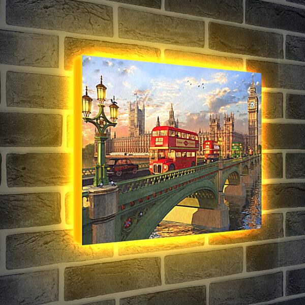 Лайтбокс световая панель - Лондонский мост