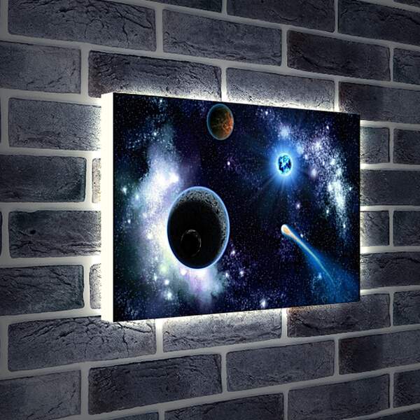 Лайтбокс световая панель - Космос