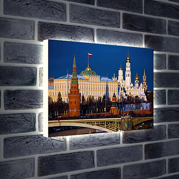 Лайтбокс световая панель - Московский Кремль