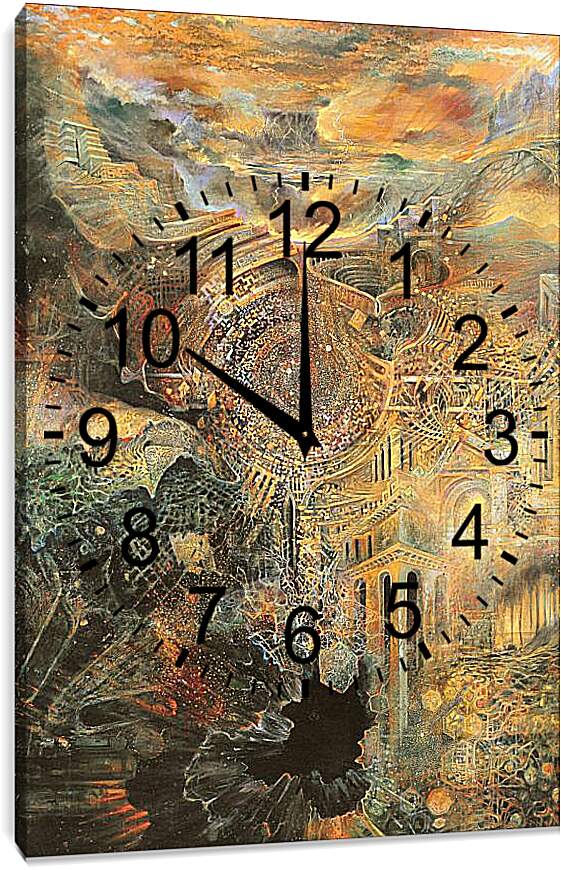 Часы картина - Leigh J