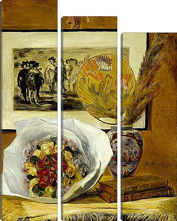 Модульная картина - Французскя живопись. Пьер Огюст Ренуар