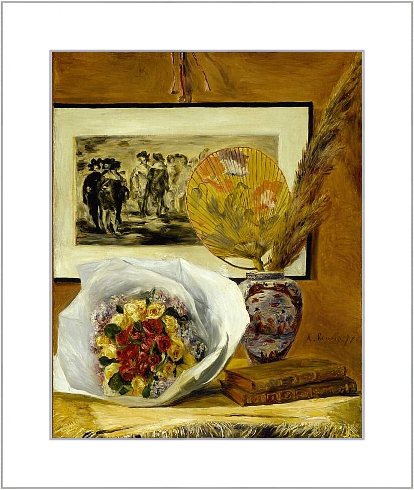 Картина в раме - Французскя живопись. Пьер Огюст Ренуар