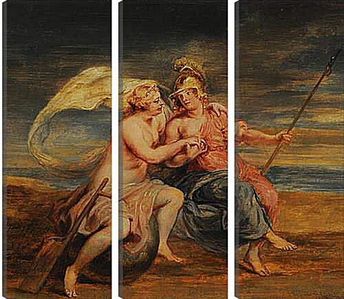 Модульная картина - Allegory of Fortune and Virtue. Питер Пауль Рубенс