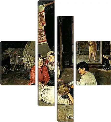 Модульная картина - Новая сказка. Богданов Николай