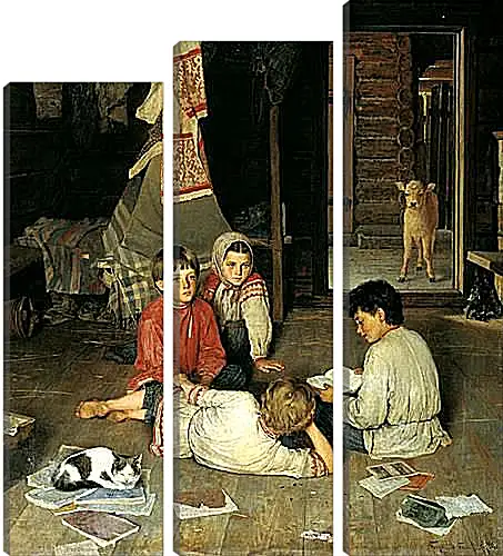 Модульная картина - Новая сказка. Богданов Николай