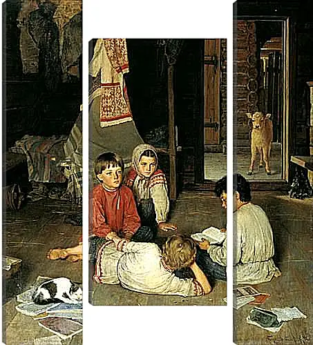 Модульная картина - Новая сказка. Богданов Николай