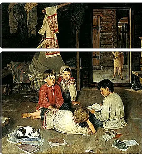 Модульная картина - Новая сказка. Богданов Николай