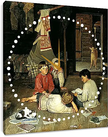 Часы картина - Новая сказка. Богданов Николай