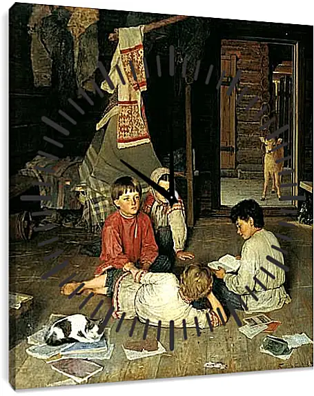 Часы картина - Новая сказка. Богданов Николай