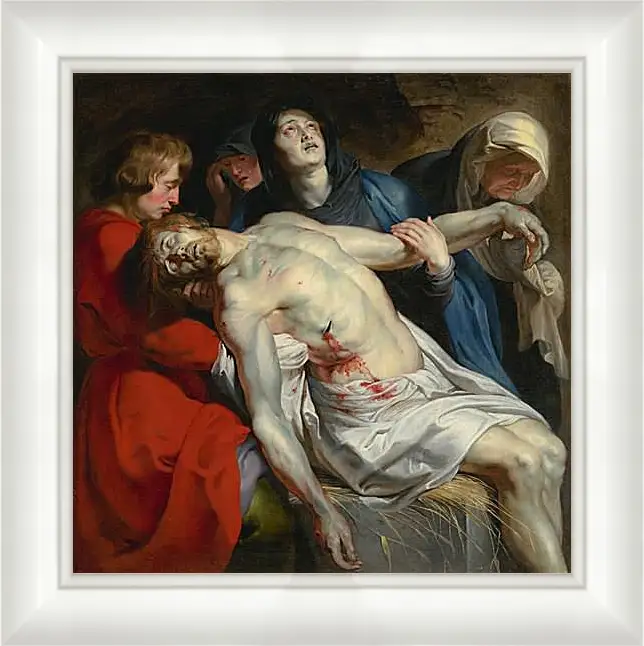 Картина в раме - The Entombment. Питер Пауль Рубенс